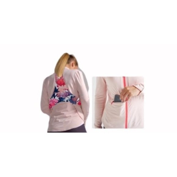 Jacket Sweater athlatic SPORTS PINK - Picture 1 of 11